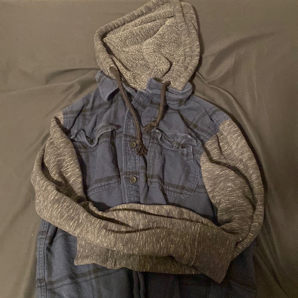 blue jacket